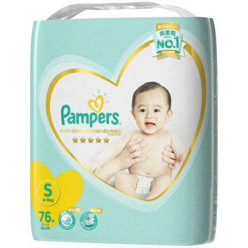 【あわせ買い2999円以上で送料お得】P＆G Pampers（パンパース）　はじめての肌へのいちばん　ウルトラジャンボS(内容量：76枚) (4902430679152)