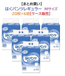 1ケースまとめ買い【リブドゥコーポレーション】はくパンツ　レギュラー　M / 17426→18196　20枚×6袋　吸水量約540cc　大人用おむつ　介護用おむつ　紙おむつ