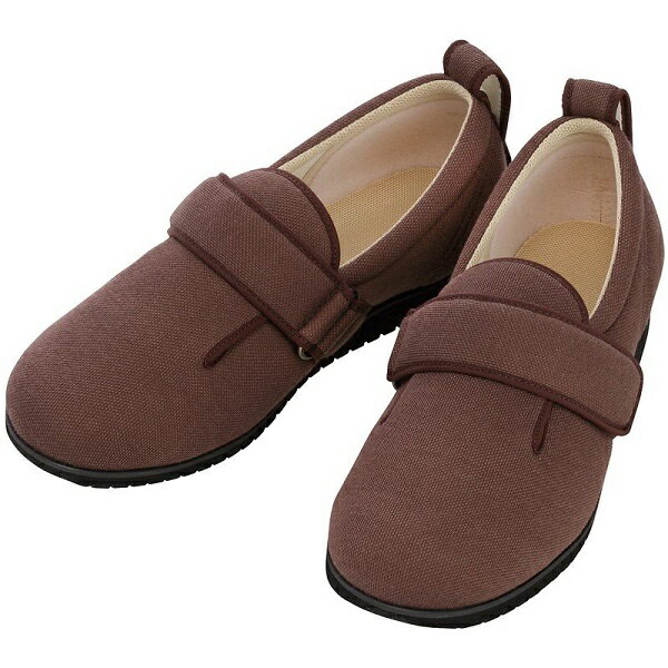 徳武産業　ダブルマジック2　7029　11E　サイズ：L　色：ブラウン　靴　シューズ