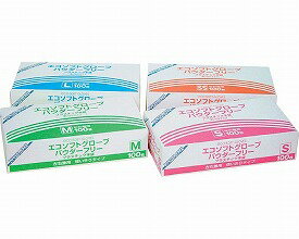 オカモト　エコソフトグローブ　パウダーフリー　OM-370　S/M/L　100枚入×20箱(2000枚)　使い捨て手袋　ケース販売　ディスポグローブ　極薄