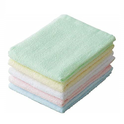 フェイスタオル（5枚組） / 39026-11　カラー（5色）