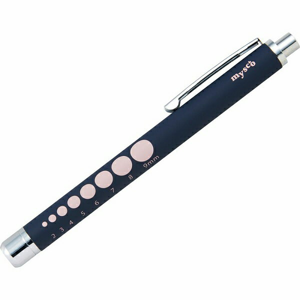 松吉医科器械　マイスコ ラバー調ペンライト 　カラー：ネイビー