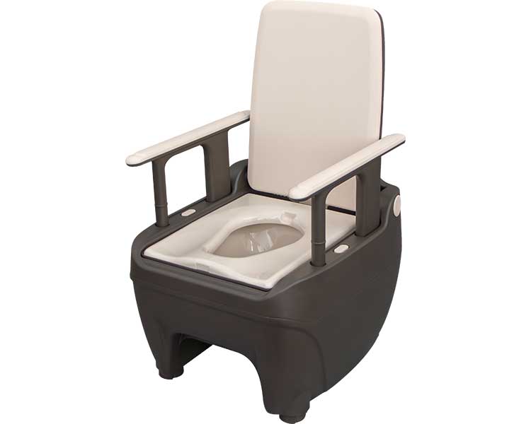 日本セイフティー ポータブルトイレ ラップポン・オーブ バケツタイプ 普通便座/やわらか便座/暖房便座 排泄介助 介護用トイレ 樹脂製