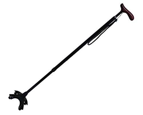 介援隊　可動式4点杖　ストレートタイプ　ラージベース　CX-07002　ウォーキング　リハビリ　杖　ステ..