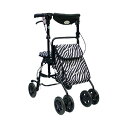 アンサンブル (バッグ2柄1セット) ドットゼブラセット 介護 シルバーカー 自立 コンパクト