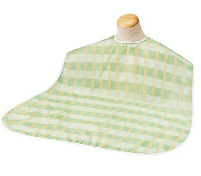 ソフラピレンエプロン ボーダーチェック / 102301 グリーン【クリックポスト発送(ポスト投函・指定日配達不可)で送料無料】