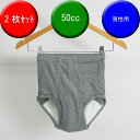日本製 男性用 失禁パンツ/ブリーフ 【2枚セット】【紳士50cc】【33016】