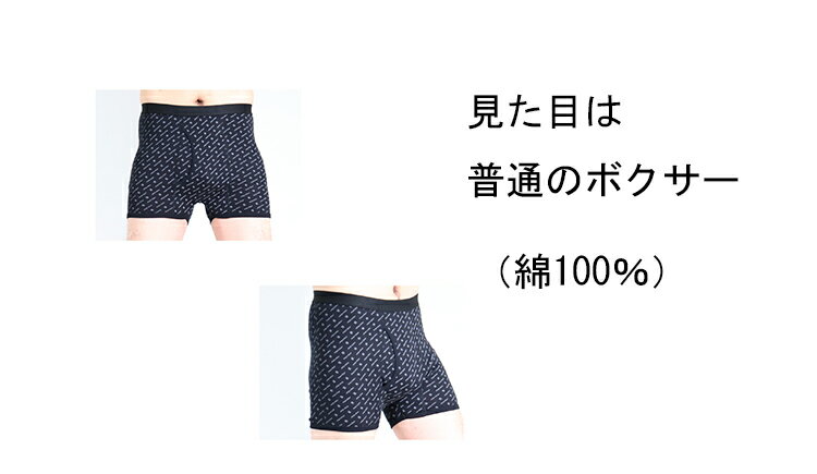 2色セット 尿漏れパンツ 男性用 33024 前あき ボクサーパンツ プチ漏れ 失禁パンツ 尿キレ 悪い方へ おしゃれ 柄入り 安心パンツ 快適パンツ 伝い漏れ 目立たない 残尿 ズボンのシミ防止 2枚組 紳士 尿漏れ パンツ おしっこ 漏れ パンツ　楽天　通販