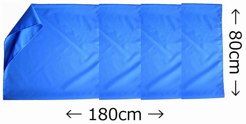 140cmと40cmの生地を縫い合わせて180cmにしていますので、140cmの所に縫い目があります。 原反は幅140cmのロールになります。画像は合成です。 ●体位変換や移乗が楽に行えるスライディングシートです。 ●シートにはスベリをよくする特殊コーティングを施しています。 ●筒状になっています ●弊社でしか手に入らない素材です。 ●自社縫製により高品質で低価格を実現しました。●イギリス、アメリカ、オーストラリアにも当ショップより輸出の実績があります。 ●当ショップは各種ナイロン素材の販売、各種コーティング加工が可能です。 サイズ：180x80cm カラー：ブルー 材質：ポリエステル 日本製 発売元：コートドール有限会社 2010年4月よりナイロンタフタからオックスフォード生地に変更いたしました。 より丈夫になりました。また、滑りもよくなりました。サイズオーダー承ります。納期は約1週間です。 関連商品：移座えもんシート・トレイージー・楽々スライドマット・床スライダー・ノルディックスライド・マルチ・モーリストトランス・ラクラックスPatient Transfer Sheet, Tubular Slide Sheets, Transfer Sheet, Reusable Tubular Slide Sheets