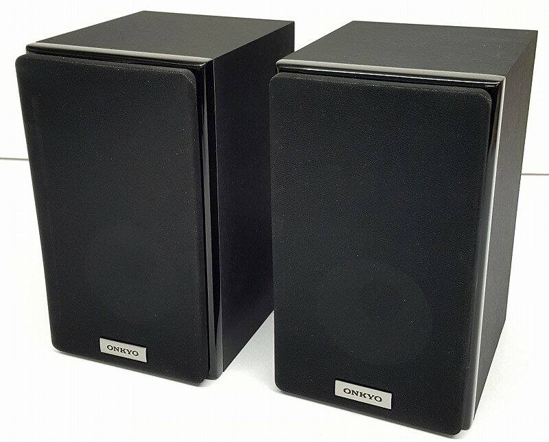 【中古】ONKYO オンキョー D-109XM 2WAYスピーカーシステム (2台セット）ブラック【スピーカー】 【家電】のサムネイル