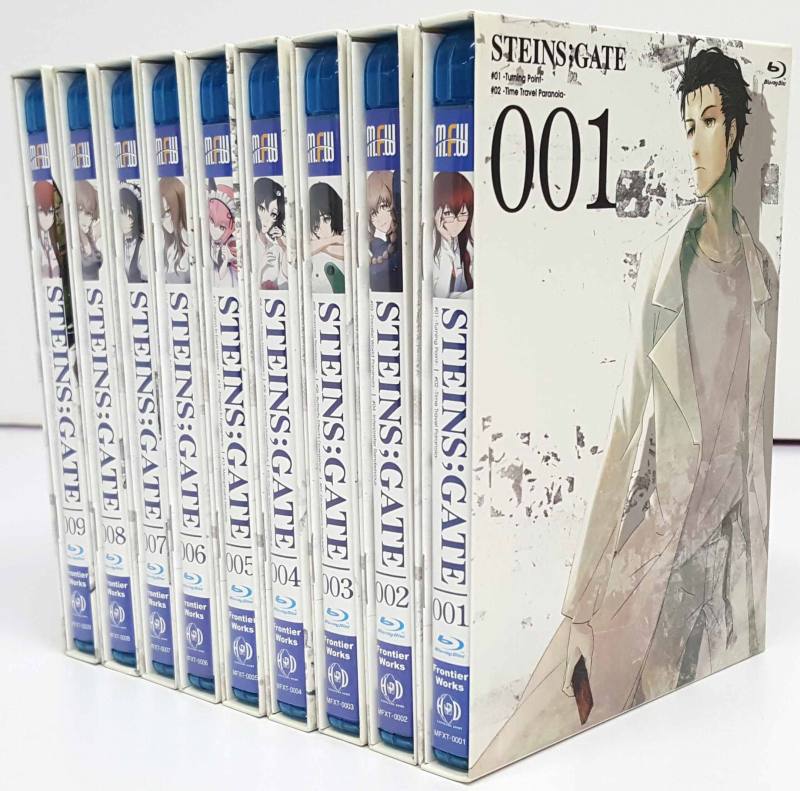 【中古】【セル版】 STEINS;GATE 初回限定版 全9巻セット 形式: Blu-ray