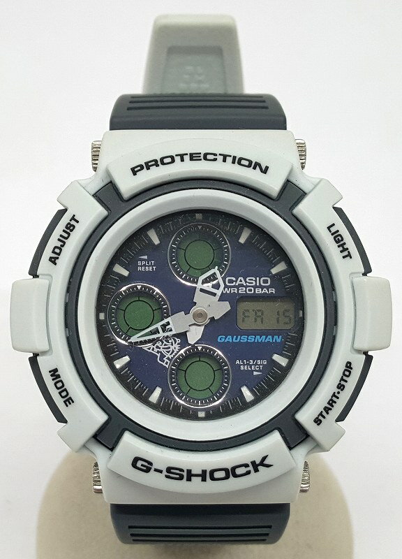 【中古】G-SHOCK GAUSSMAN ジーショック ガウスマン AW-571LG CASIO カシオ 腕時計