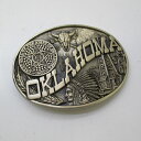 【中古】SOLID BRASS OKLAHOMA オクラホマ バックル ベルト 【橿原店】【H】