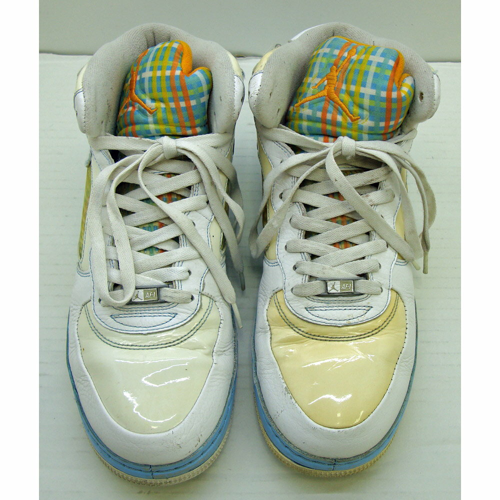 【中古】NIKE ナイキ スニーカー AIR JORDAN FUSION AJF 5LS エアジョーダンフュージョン 5 LS エア フォース 322882-181 29cm ※訳有品【橿原店】【H】