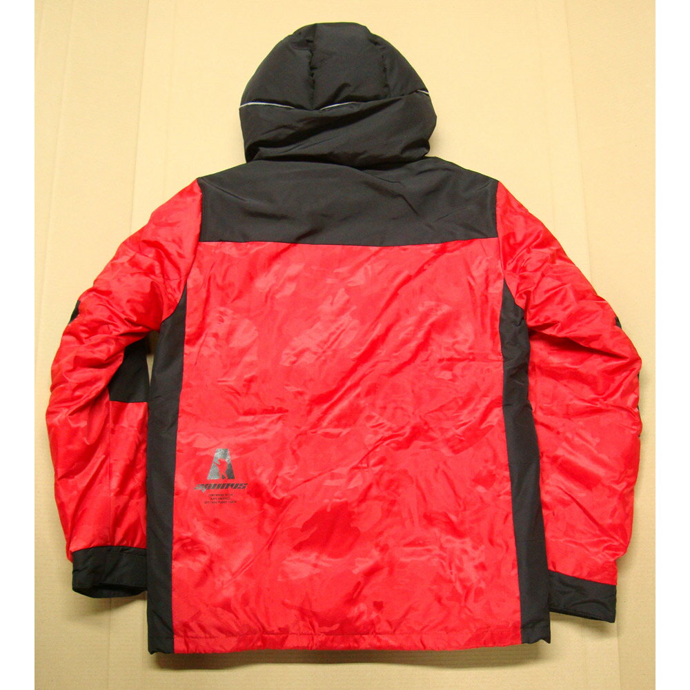 【中古】AAPE HEAVY WEIGHT DOWN JACKET ヘビーウェイトダウンジャケットAAPE BY A BATHING APE エーエイプバイアベイシングエイプ ウンジャケット XLサイズ レッド【発送140サイズ】【橿原店】【H】