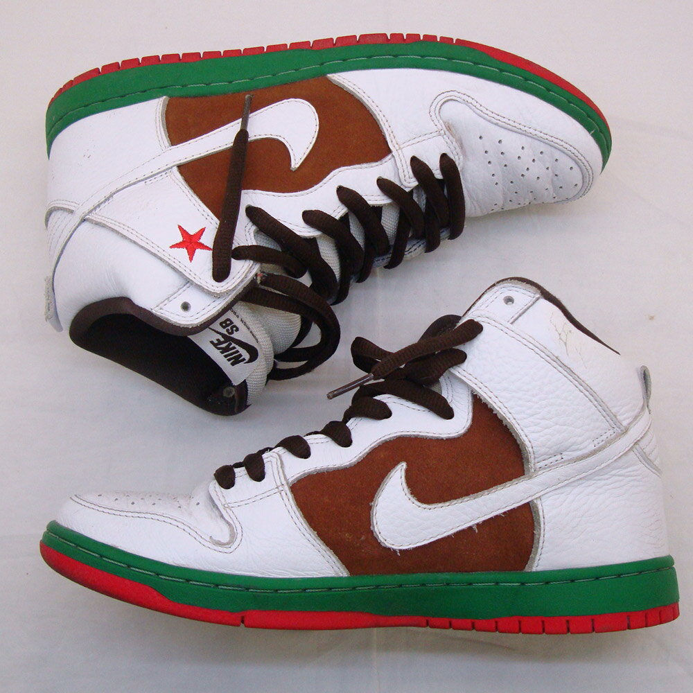 【中古】NIKEナイキ SB DUNK HIGH PREMIUM ダンク ハイ プレミアム 313171-201 スニーカー 27.5cm【橿原店】【H】