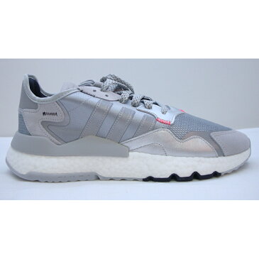 【中古】adidas NITE JOGGER EE5851 未使用品 28.5cm アディダス メンズスニーカー ナイトジョガー シルバー【橿原店】【H】