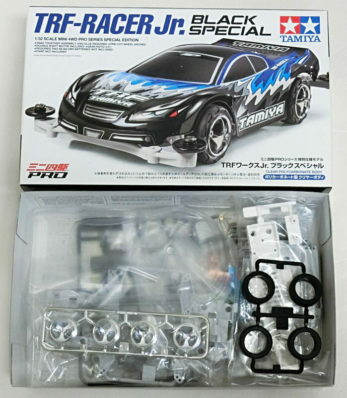 【中古】【未組立】ミニ四駆 TRFワークスJr. ブラックスペシャル TAMIYA 95550 ミニ四駆PROシリーズ特別限定モデル【出雲店】