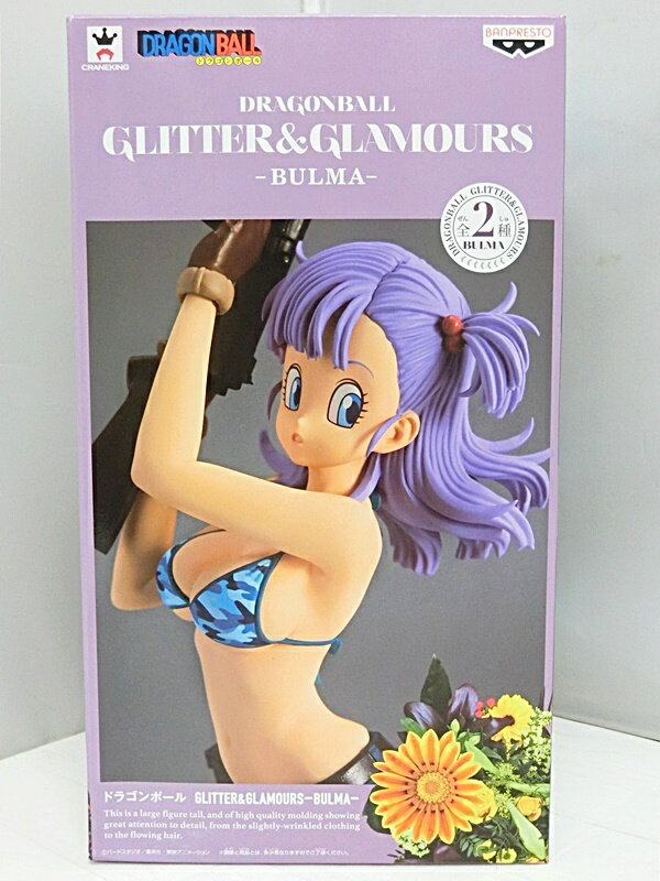 【中古】ドラゴンボール GLITTER＆GLAMOURS - BULMA - ブルマ フィギュア B レアカラー BANPREST/バンプレスト【出雲店】