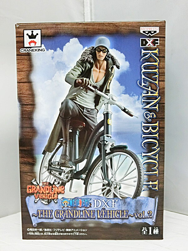 【中古】ONE PIECE DXF THE GRANDLINE VEHICLE vol.2 KUZAN＆BICYCLE/クザン＆自転車 BANPRESTO/バンプレスト【出雲店】