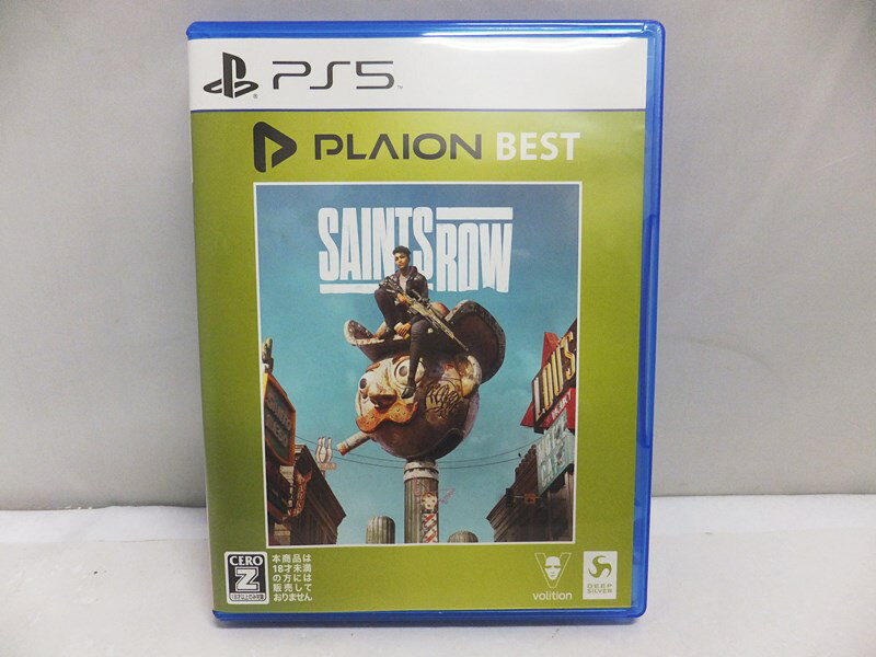 PlayStation5 PS5 ソフト セインツロウ (Saints Row) PLAION Best / シューティング オープンワールドクライムアクション PLAION