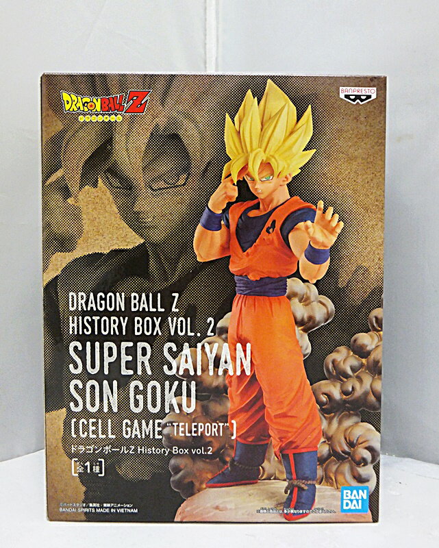 【中古】【未開封品】ドラゴンボールZ History Box vol.2 孫悟空 フィギュア セルゲーム 瞬間移動 / BANDAI SPIRITS【出雲店】