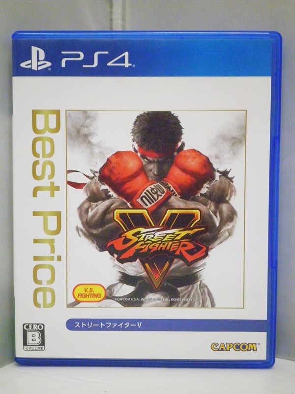 【中古】PlayStation4 PS4 ソフト ストリートファイターV Best Price / 対戦型格闘ゲーム CAPCOM カプコン STREET FIGHTER V【出雲店】