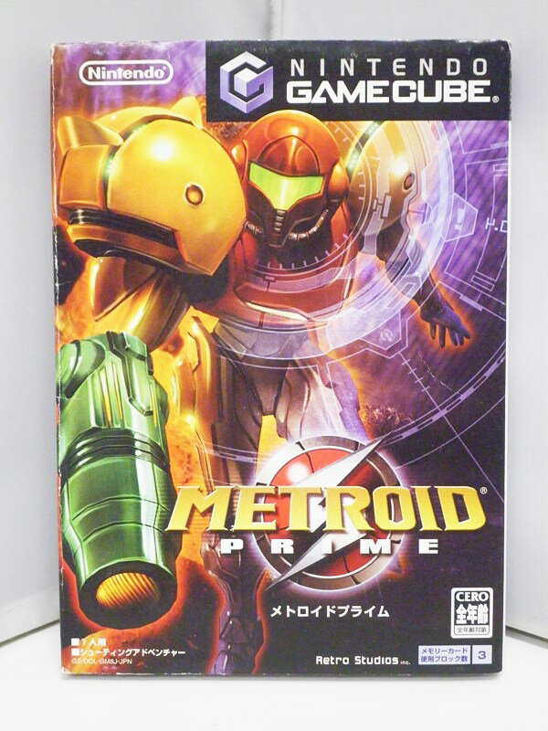 【中古】ゲームキューブ GC ソフト メトロイドプライム (METROID PRIME) / シューティングアドベンチャー 任天堂 Nintendo【出雲店】