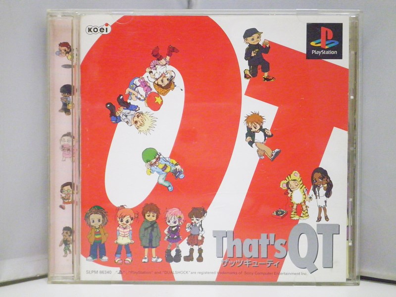【中古】PlayStation PS ソフト That's QT(ザッツ キューティ) / シミュレーションゲーム KOEI コーエー【出雲店】