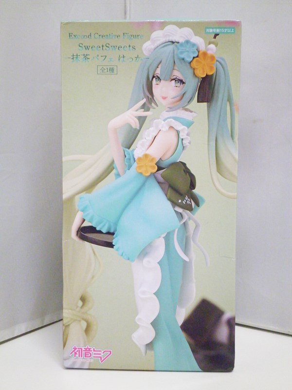 【中古】【未開封品】初音ミク Exc∞d Creative Figure SweetSweets - 抹茶パフェ ...
