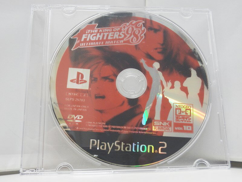 【中古】【ディスクのみ】PlayStation2 PS2 ソフト THE KING OF FIGHTERS '98 ULTIMATE MATCH NEOGEOオンラインコレクション VOL.10 / KOF SNK【出雲店】