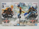 【中古】【未開封(※)・2点セット】ワンピース 戦光絶景 - TRAFALGAR.LAW - & - MARSHALL.D.TEACH - / トラファルガー・ロー VS ティーチ(黒ひげ)【出雲店】