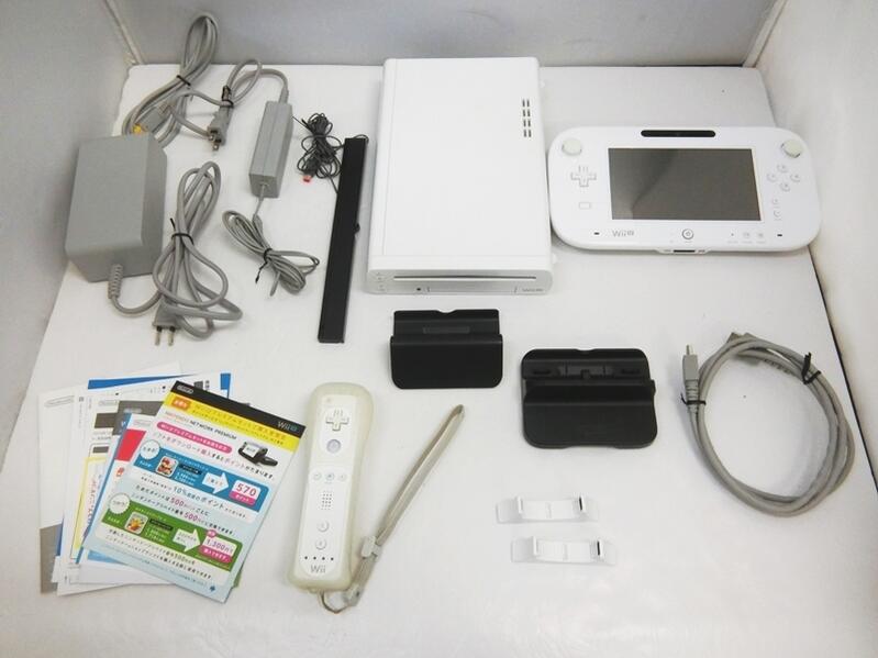 中古 Nintendo Wiiu 中古 Nintendo Wiiu マリオカート8セット シロ ホワイト 本体 Wiiリモコン センサーバー同梱 本体 32gb Wups S Wagh Jpn 出雲店 開放倉庫山陰オンラインショップiga Gah