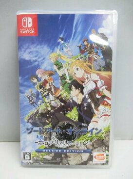 【中古】Nintendo Switch ソフト ソードアート・オンライン - ホロウ・リアリゼーション - DELUXE EDITION デラックスエディション アクションRPG【出雲店】