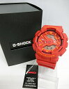 【中古】CASIO カシオ G-SHOCK GA-110AC-4AJF ブルー&レッドシリーズ レッドモデル クォーツ アナデジ 腕時計【出雲店】