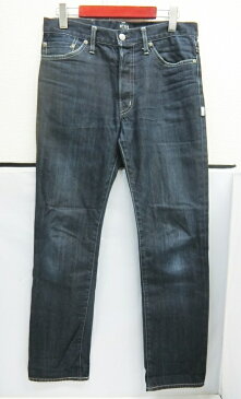 【中古】WTAPS/ダブルタップス デニムパンツ BLUES TROUSERS COTTON DENIM RAW ボタンフライ 11SS / 111GWDT-PTM01 表記サイズ:S【出雲店】