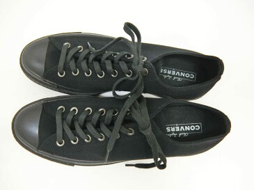 【中古】CONVERSE CHUCK 70 OX 168929C US9.5/28cm オールブラック コンバース チャックテイラー オールスター 70s ローカット スニーカー 復刻【出雲店】