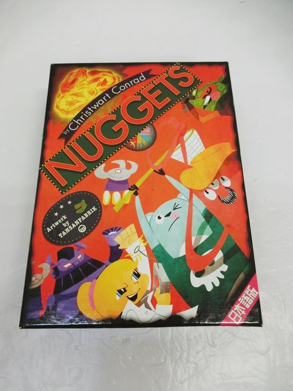 【中古】NUGGETS/ナゲッツ 日本語版 ボードゲーム ニューゲームズオーダー【出雲店】