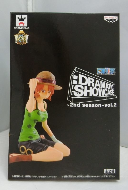 【中古】【未開封品】ワンピース DRAMATIC SHOWCASE 〜 2nd season 〜 vol.2 ナミ フィギュア BANPRESTO/バンプレスト【出雲店】のサムネイル