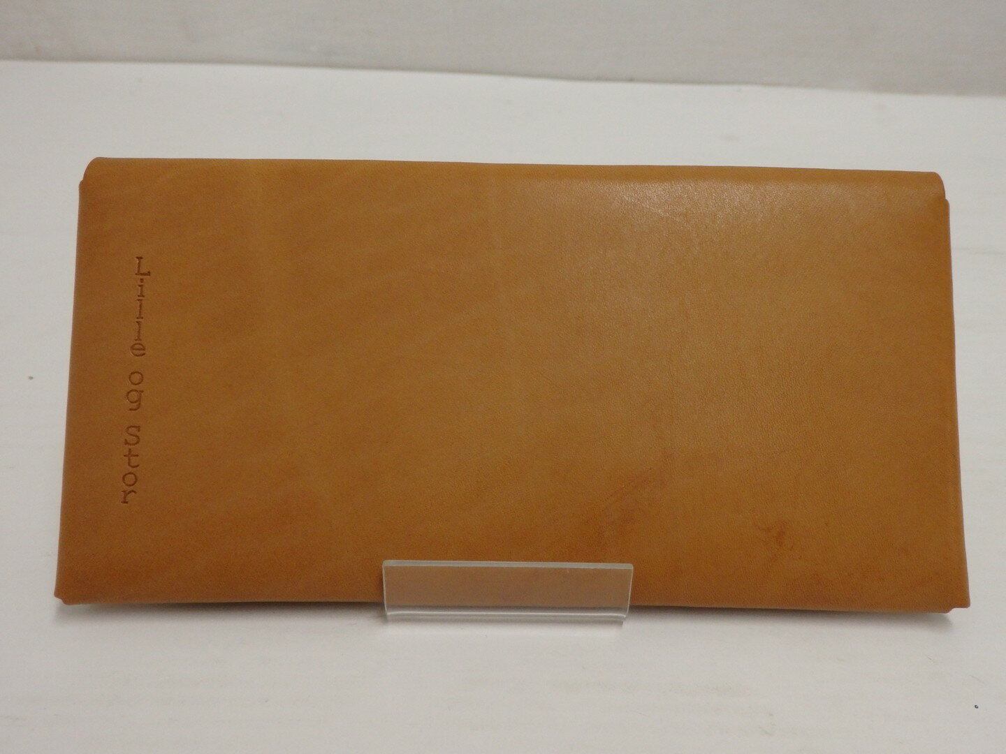 【中古】 Lille og Stor リレオストア 長財布 レザー 牛革 キャメル 【鳥取店】