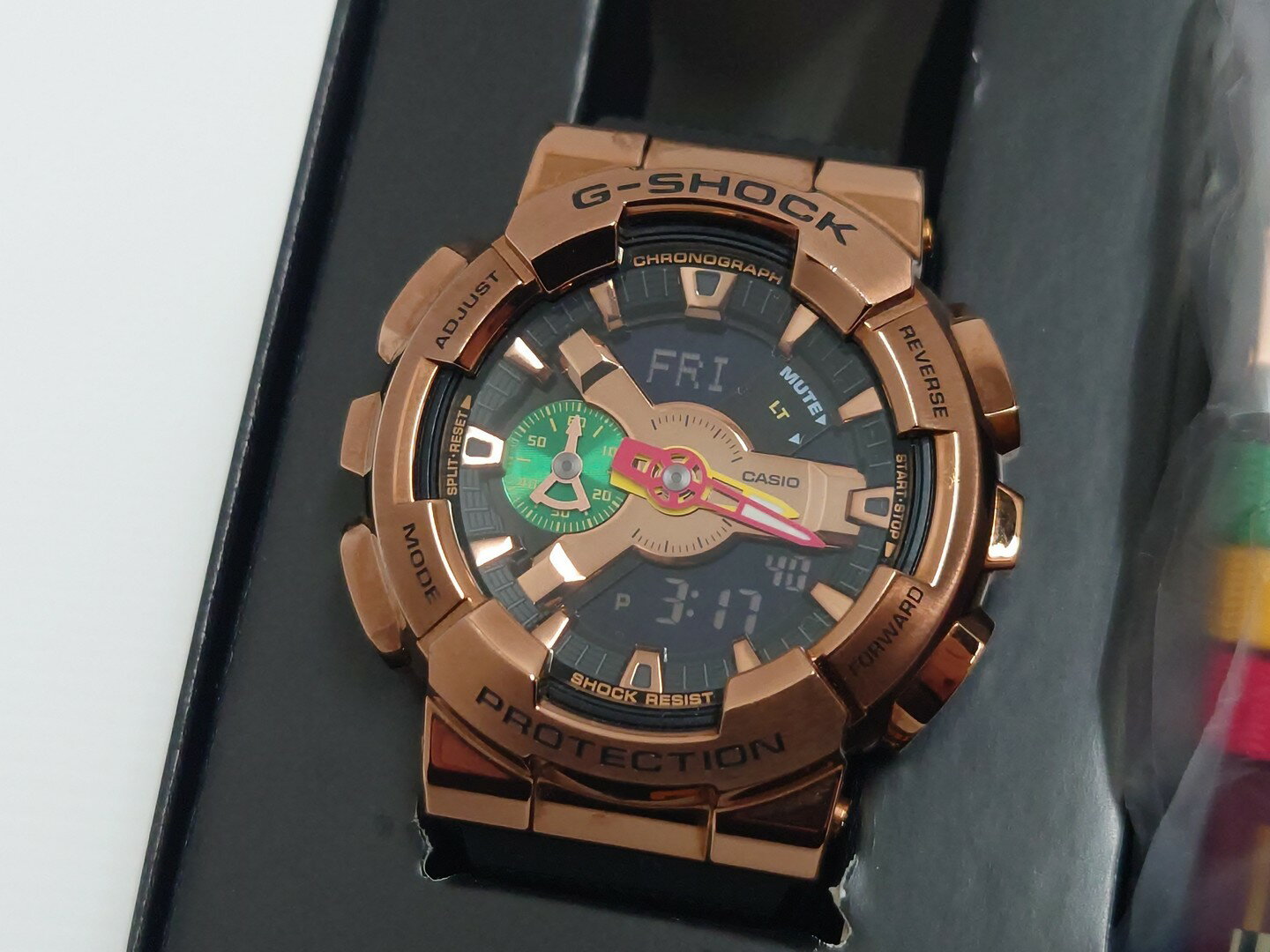 【中古】 CASIO カシオ G-SHOCK Gショック GM-110RH-1AJF 八村塁 シグネチャーモデル 第2弾 デジタル アナログ デジアナ 腕時計 メンズ 【鳥取店】