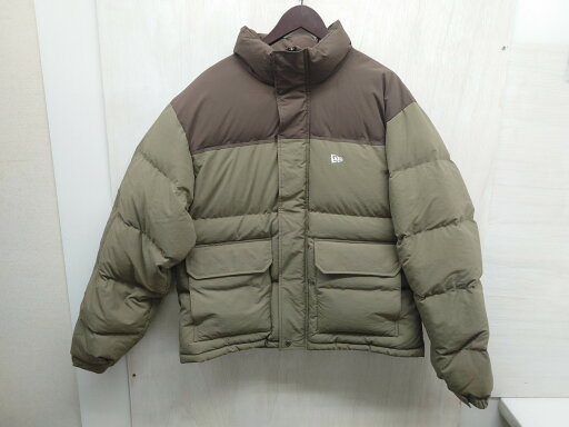 【中古】 NEW ERA ニューエラ DOWN JACKET リップストップ オリーブ XLサイズ ダウンジャケット 14324728 【鳥取店】 【中古】 NEW ERA ニューエラ DOWN JACKET リップストップ オリーブ XLサイズ ダウンジャケット 14324728 【鳥取店】