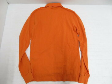【中古】Polo by Ralph Lauren ポロ バイ ラルフローレン L/S ポロシャツ 長袖 オレンジ サイズ:XS(165)【メンズ古着】【服】【春】【秋】【鳥取店】