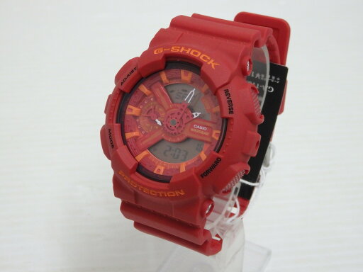 【中古】 CASIO カシオ G-SHOCK Gショック GA-110AC クォーツ レッド 赤 デジアナ 腕時計 メンズ 【鳥取店】 【中古】 CASIO カシオ G-SHOCK Gショック GA-110AC クォーツ レッド 赤 デジアナ 腕時計 メンズ 【鳥取店】
