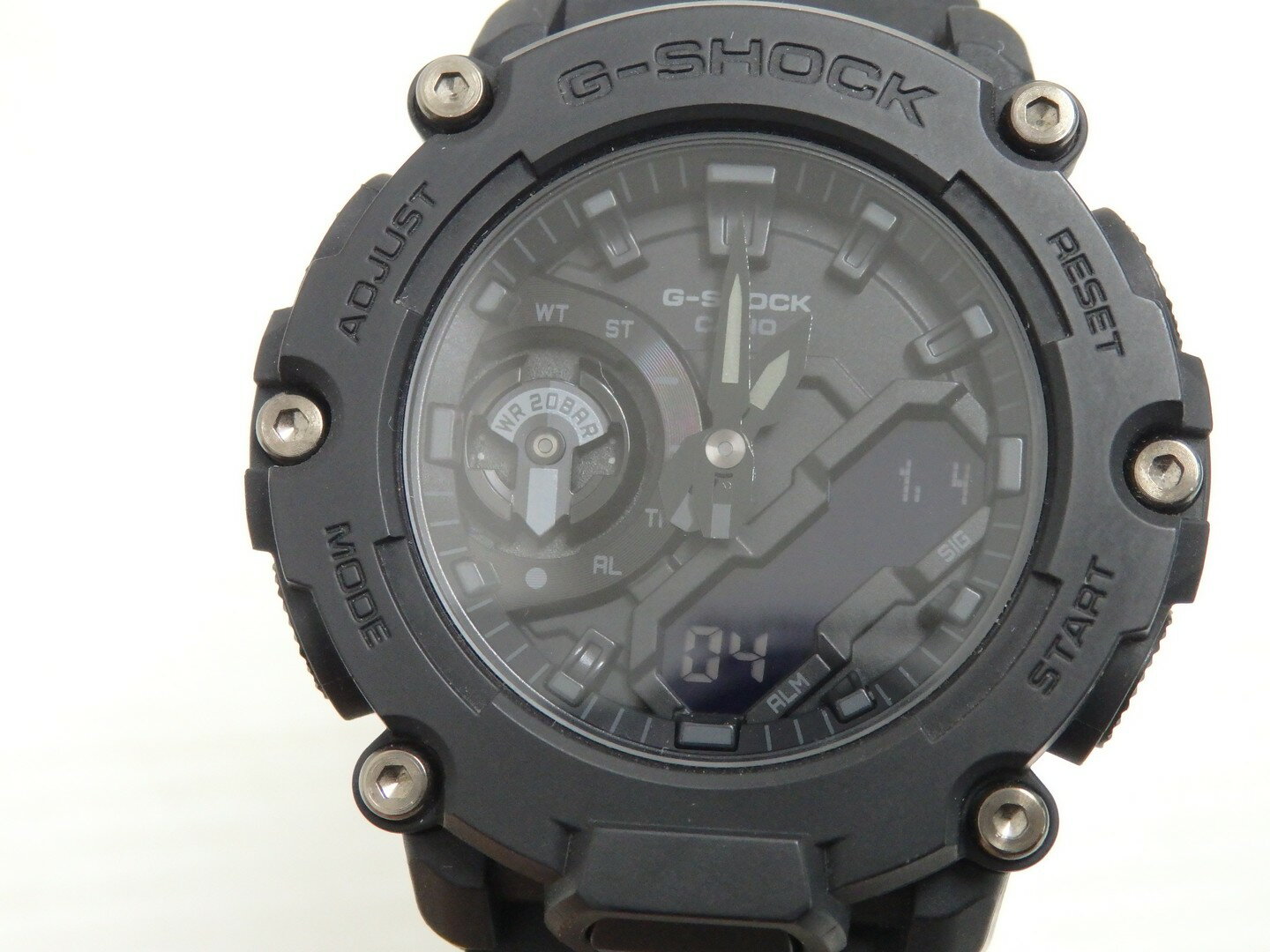 【中古】 CASIO カシオ G-SHOCK Gショック GA-2200BB クォーツ ブラック 腕時計 メンズ 【鳥取店】