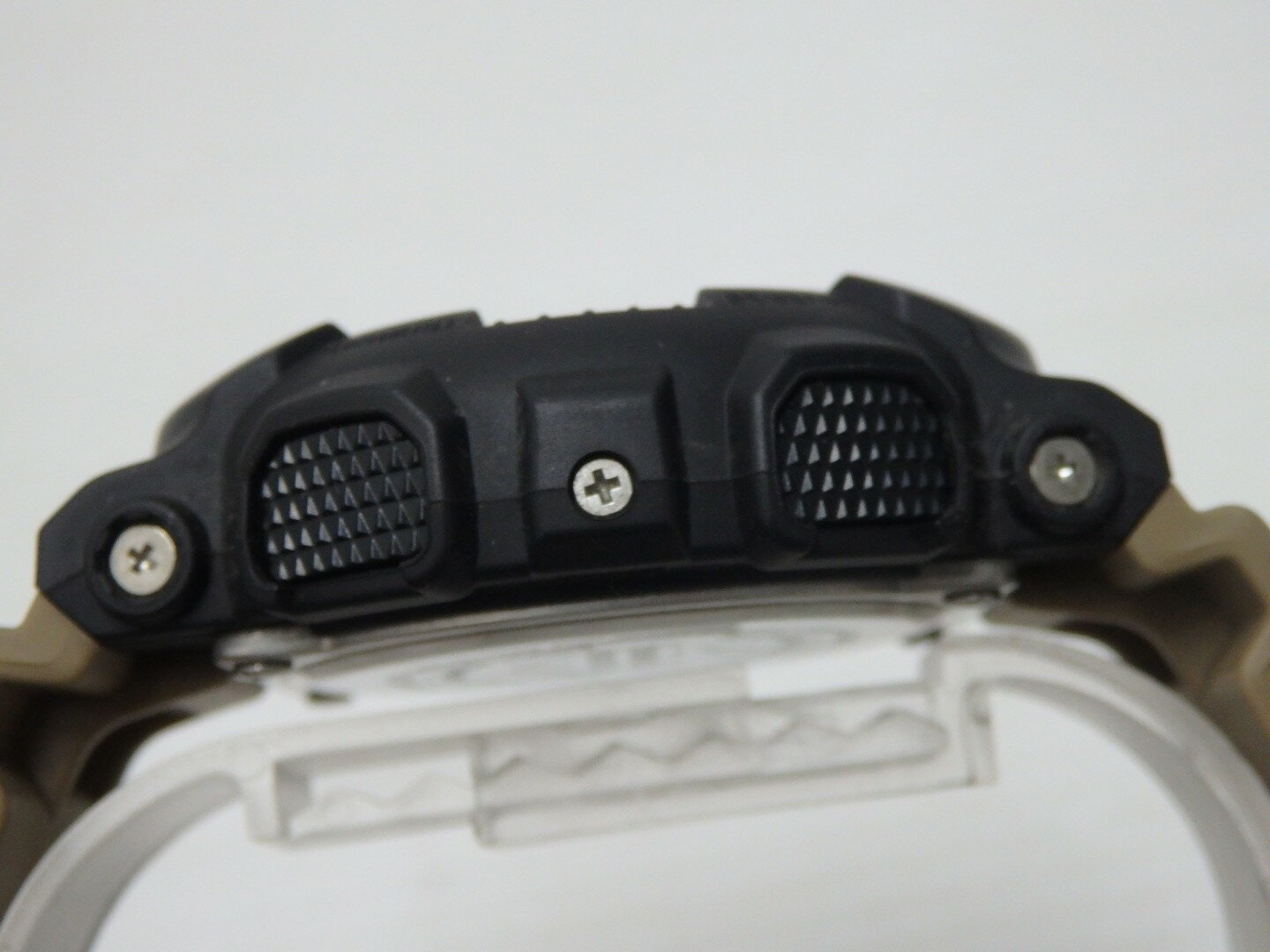 【中古】 CASIO カシオ G-SHOCK Gショック GA-110TU デジタル アナログ デジアナ クォーツ ベージュ×ブラック メンズ 腕時計 Two tone utility colors 【鳥取店】