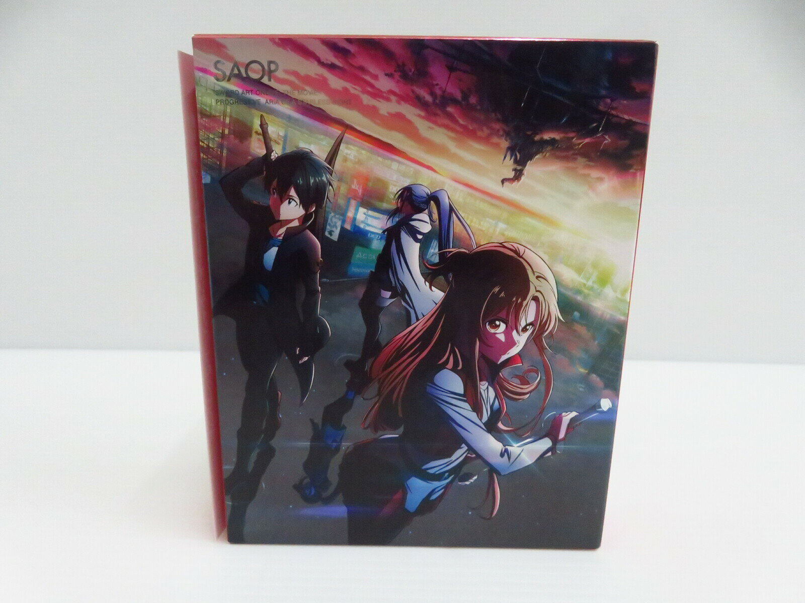 【中古】 劇場版 ソードアート・オンライン-プログレッシブ-星なき夜のアリア 限定版 DVDBOX 特典CD、特製ブックレット 欠品あり【鳥取店】