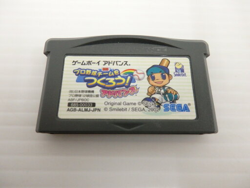 【中古】 GBA プロ野球チームをつくろう!アドバンス ※ソフトのみ レトロソフト 【ゲーム】【鳥取店】 【中古】 GBA プロ野球チームをつくろう!アドバンス ※ソフトのみ レトロソフト 【ゲーム】【鳥取店】