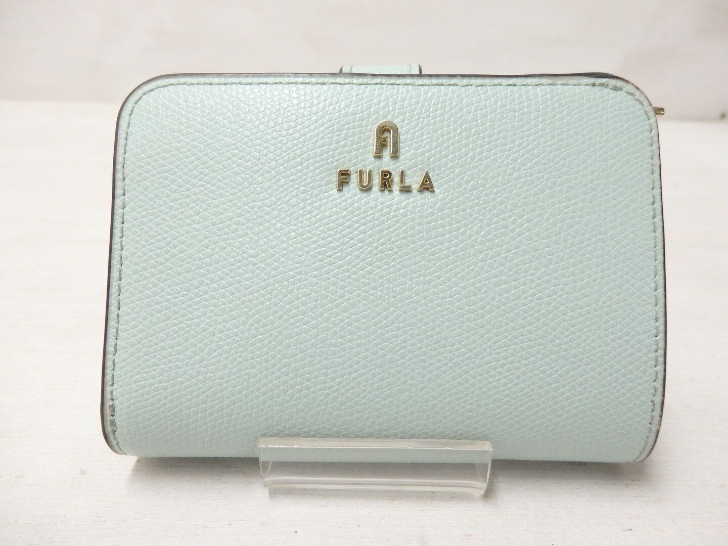 【中古】 FURLA CAMELIA S COMPACT WALLET フ