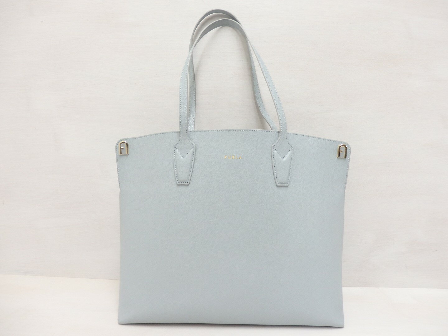 【中古】 FURLA フルラ PARADISO トートバッグ WB00325 水色系 【鞄/カバン】【鳥取店】